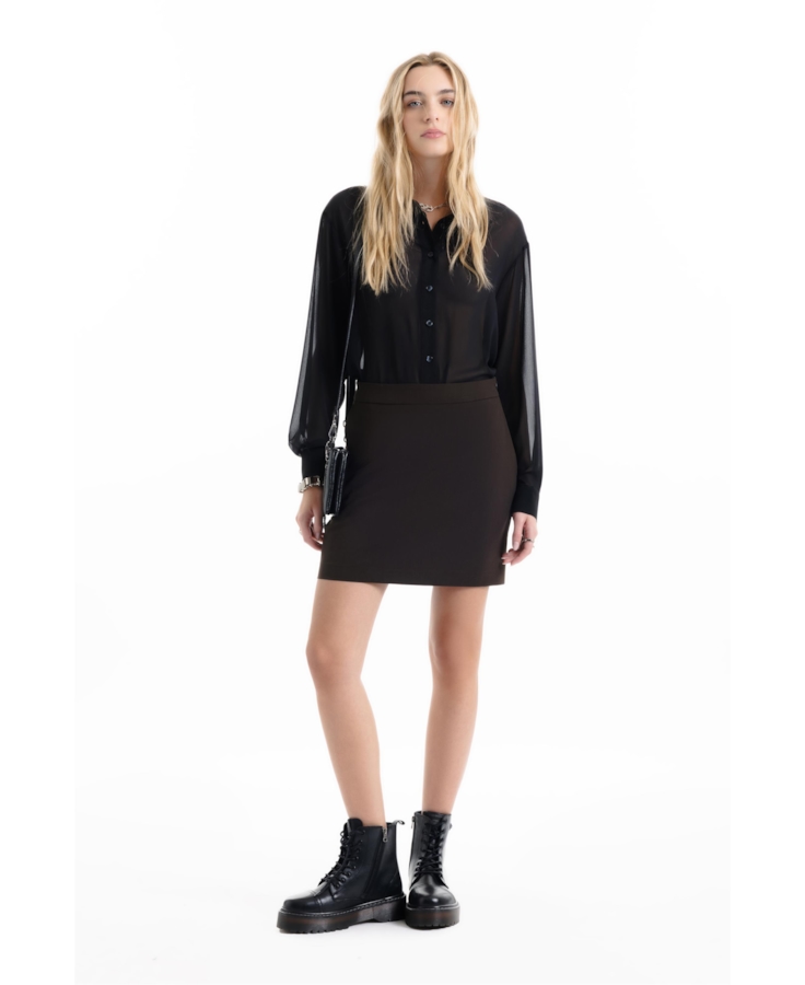 Tailoring Slit Back Marrom