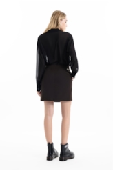 Tailoring Slit Back Marrom