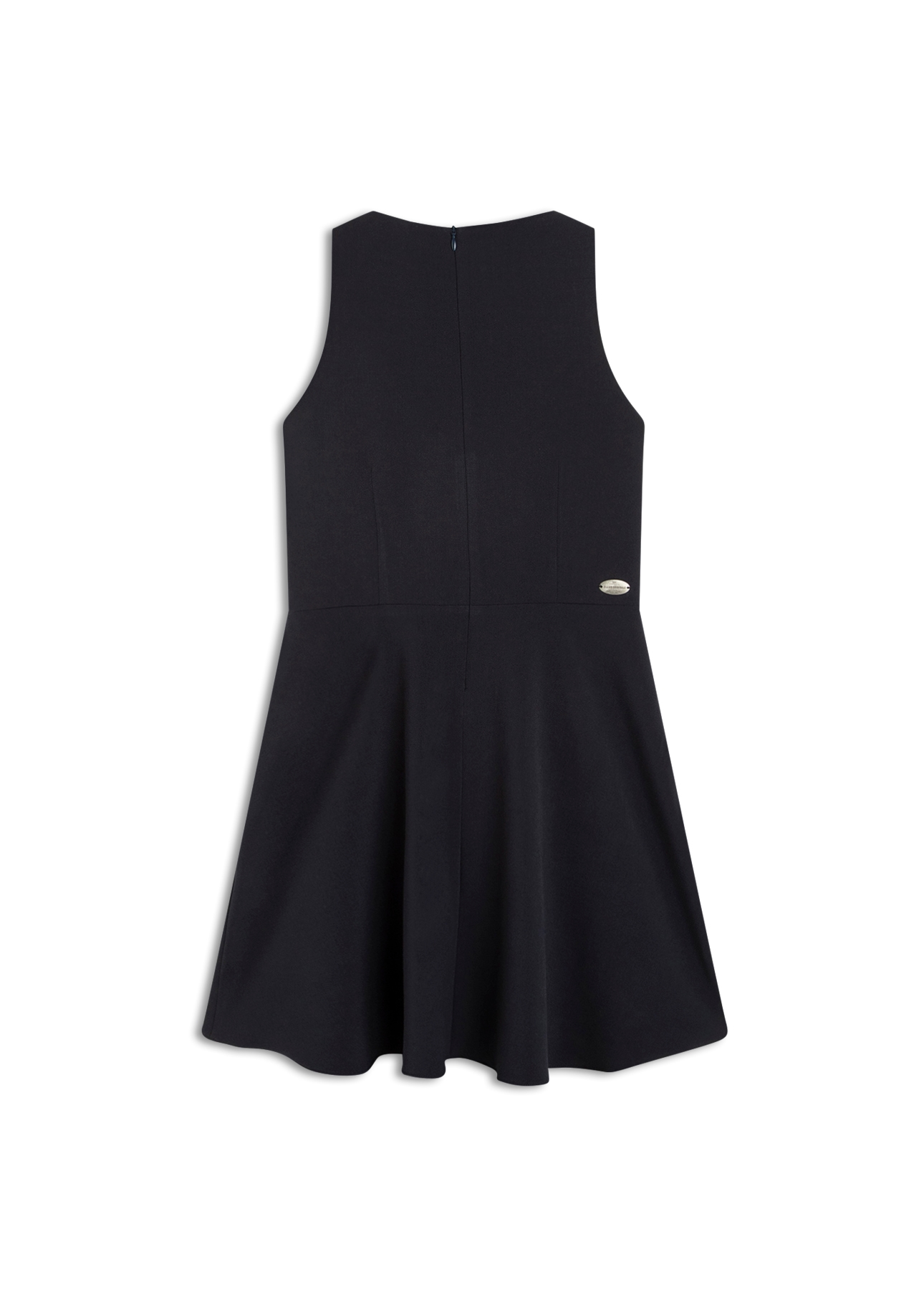 Tailoring Square Neckline Mini Dark Navy