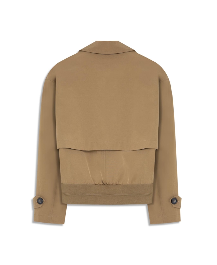 Tech Coat Bomber  Caqui