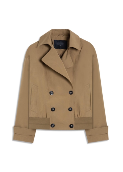 Tech Coat Bomber  Caqui