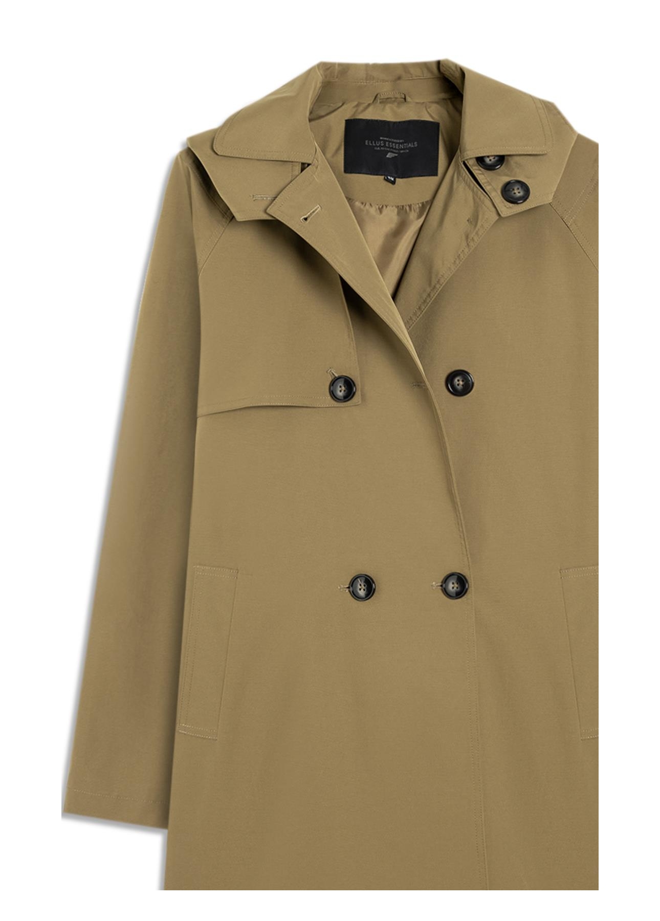 Tech Trench Coat Caqui