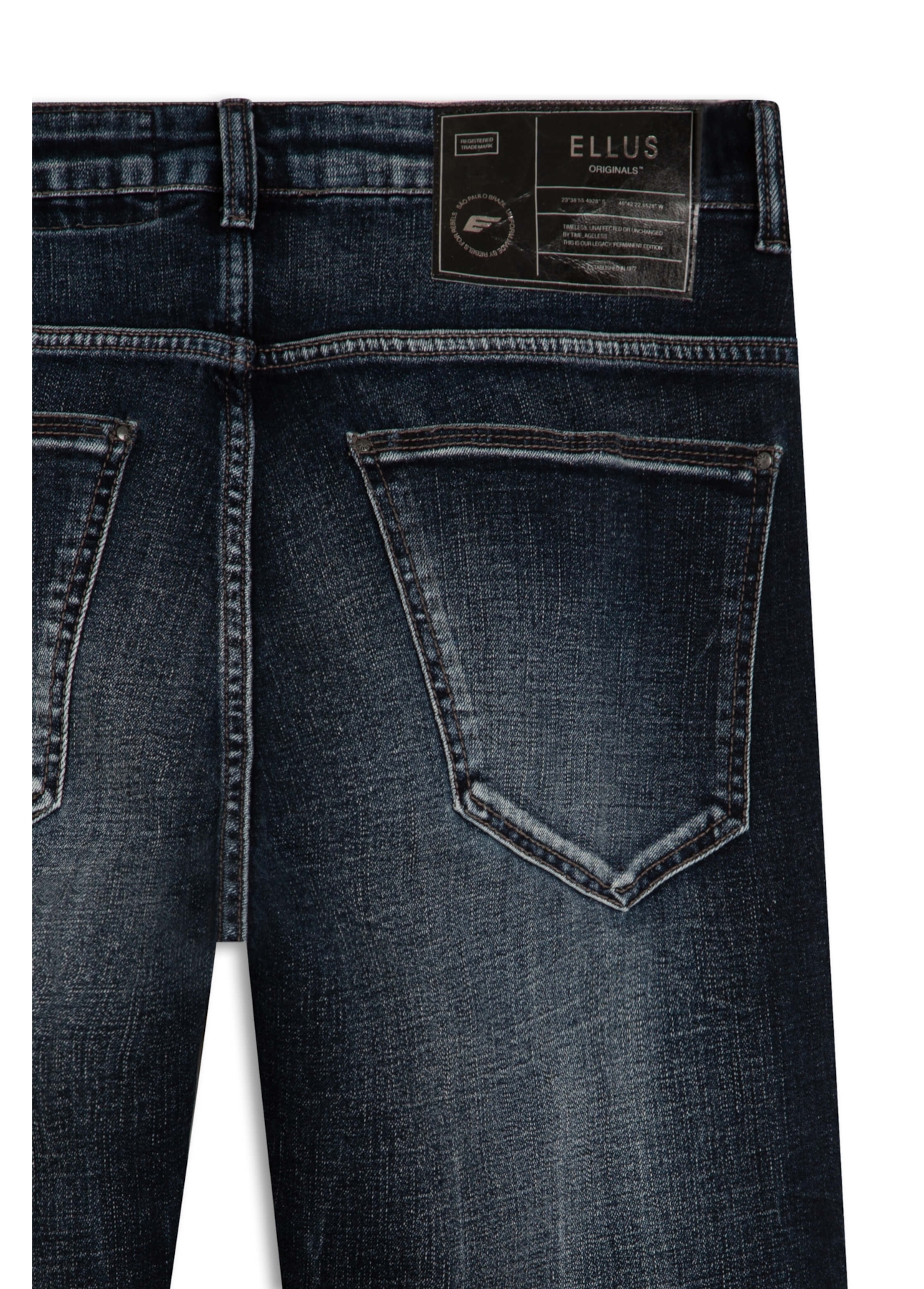 Techno Indigo (Comfort Slim) Pence 1689-Lav.Escuro C/ Rebolo