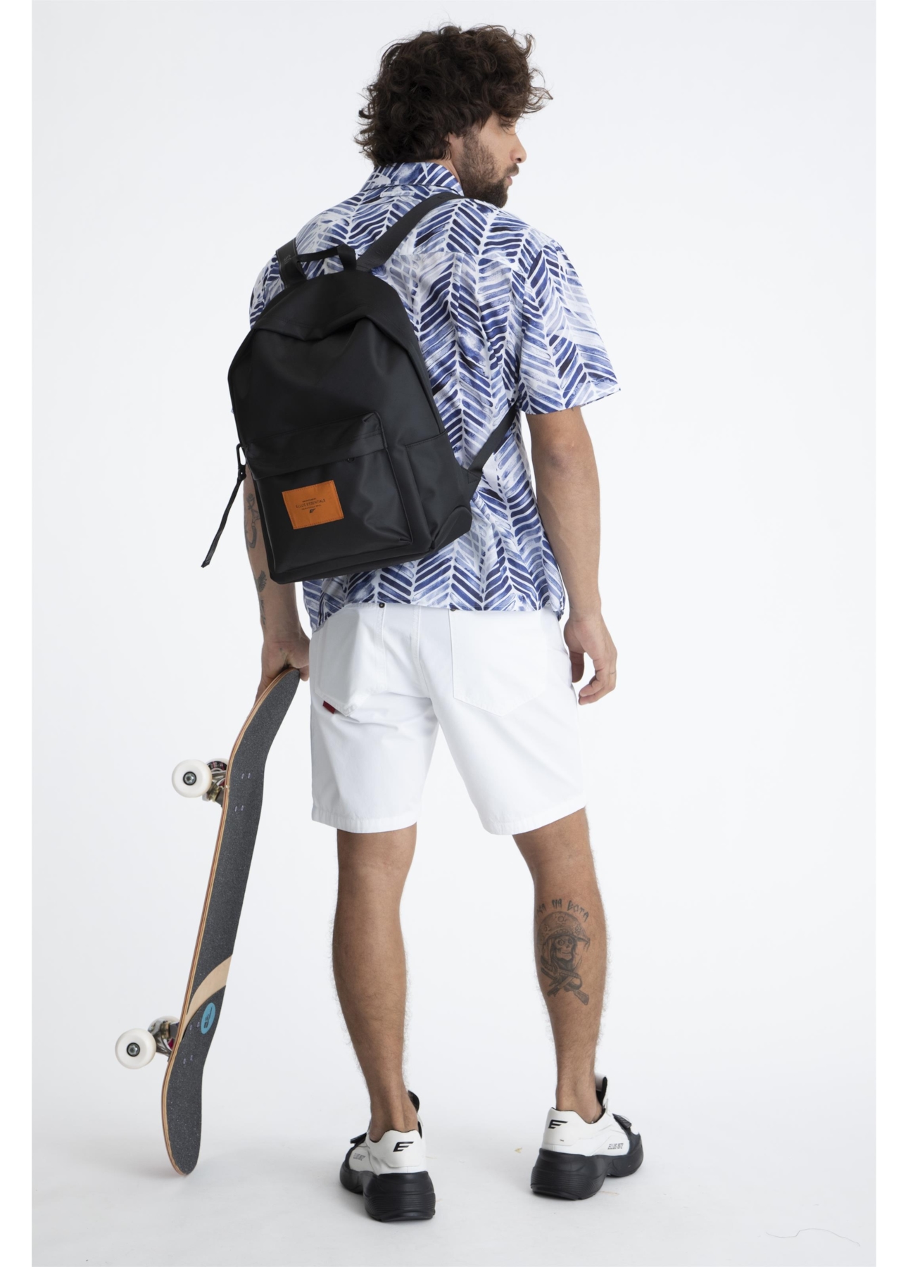 Techno Light Urban Et Couro Branco