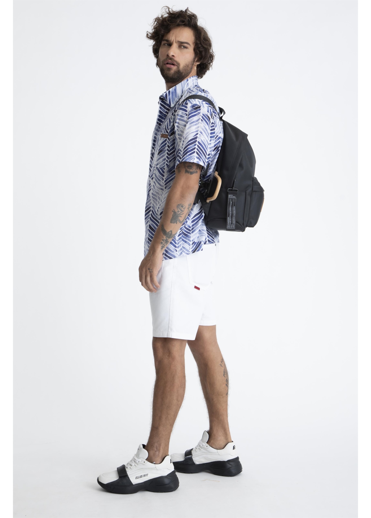 Techno Light Urban Et Couro Branco