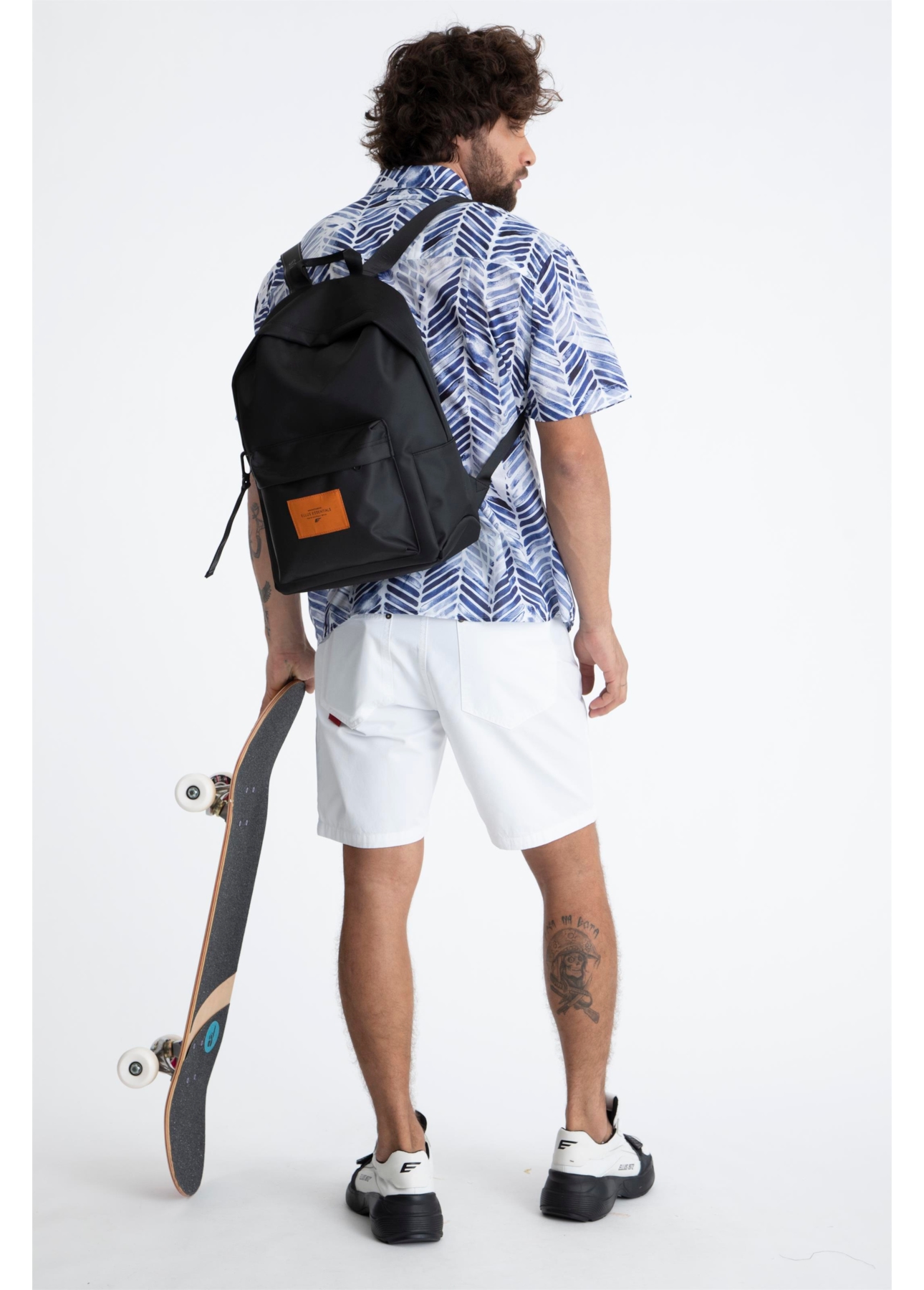 Techno Light Urban Et Couro Branco