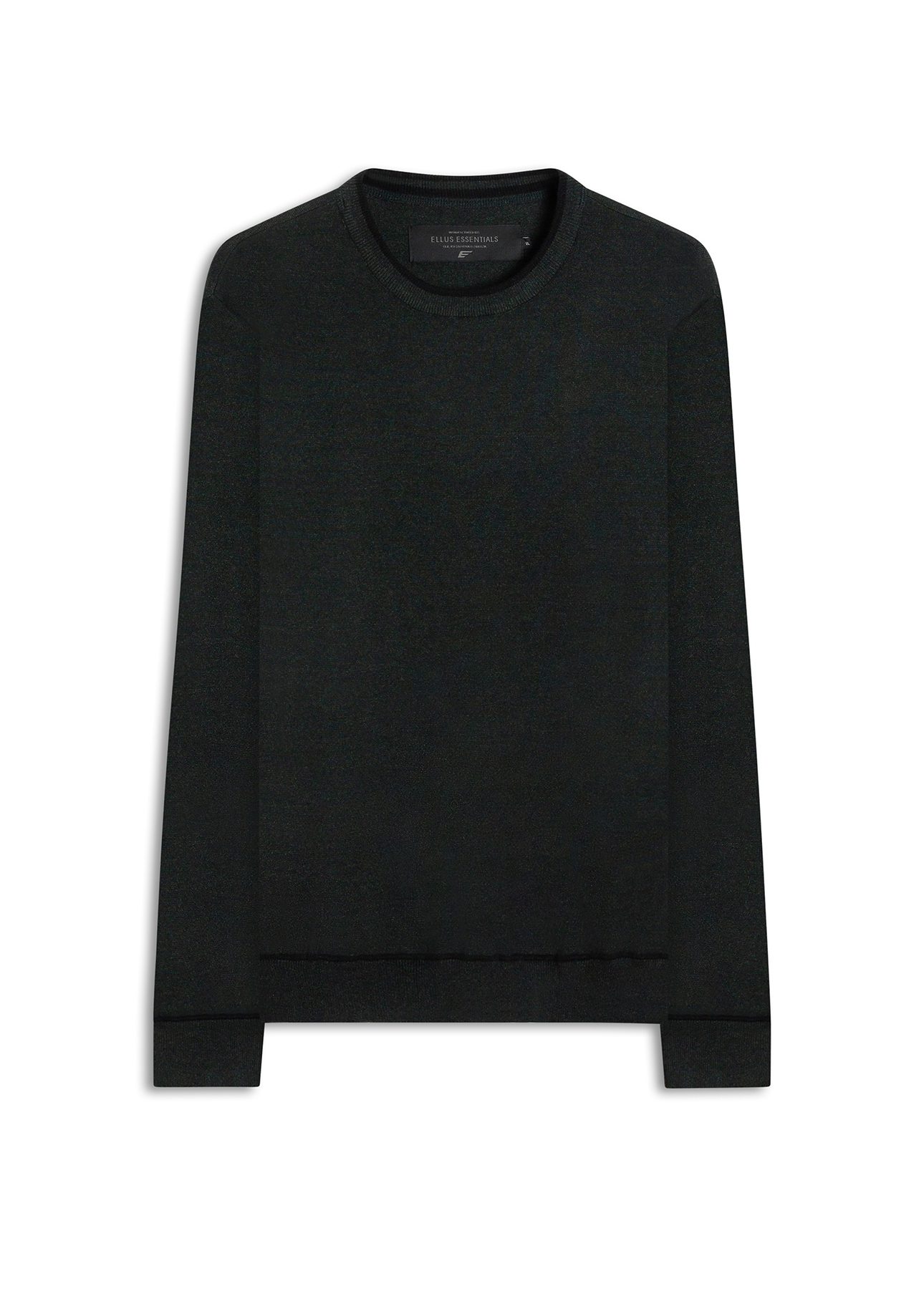 Techno Polo Sweater  Verde Escuro Mescla