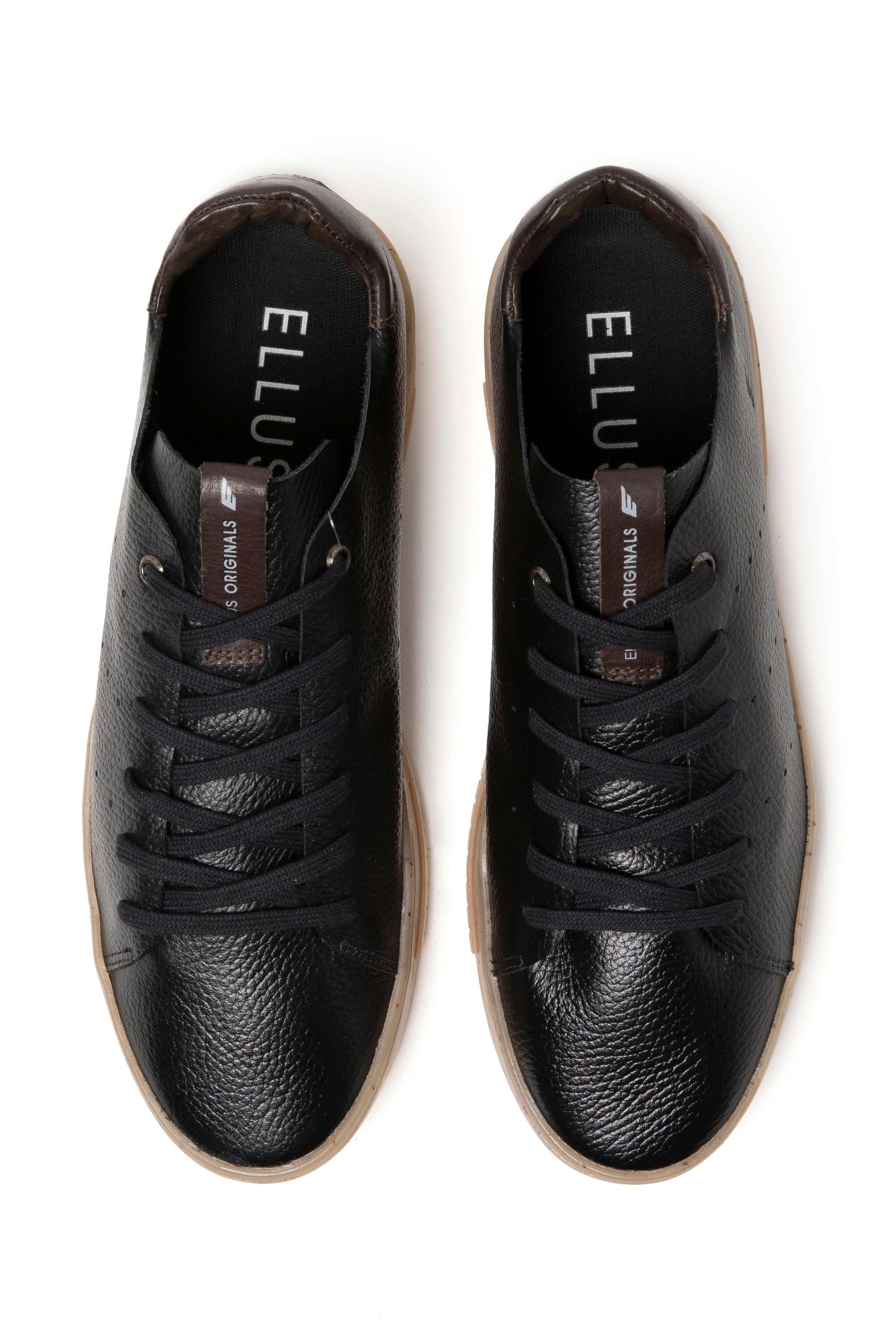 Tênis Ellus All Day Leather Preto