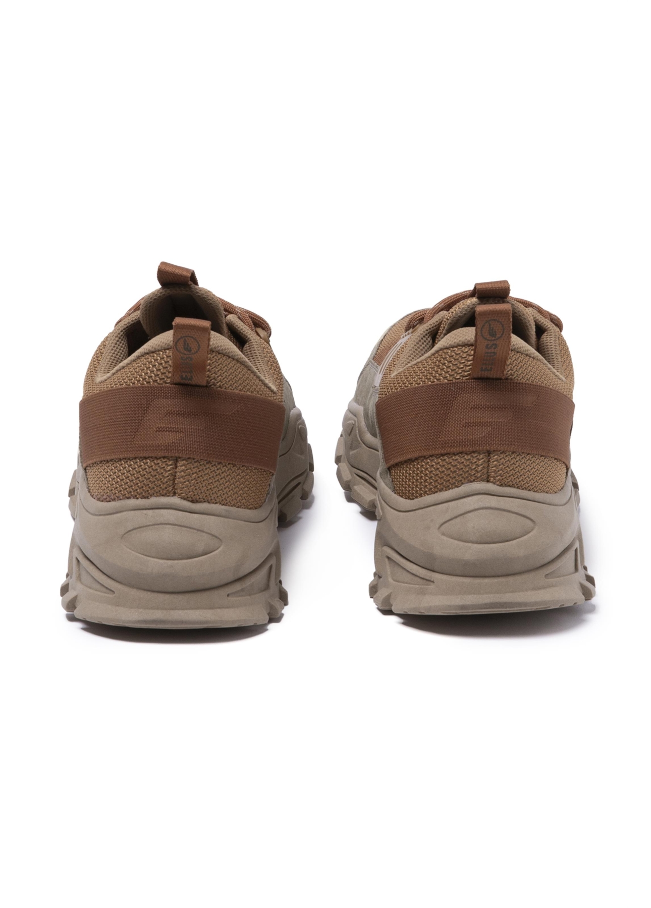 Tenis Ellus Trekking Bicolor Caramelo