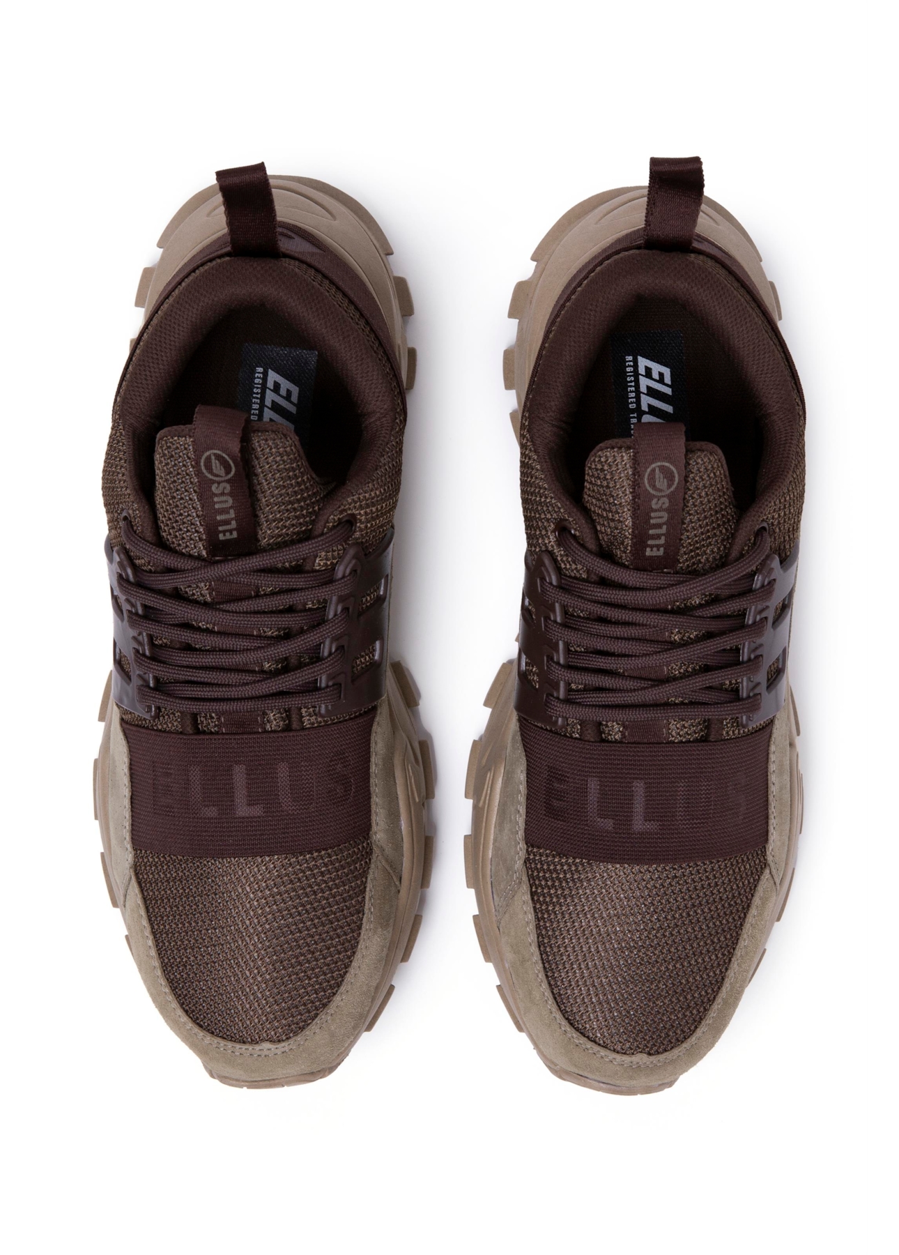 Tenis Ellus Trekking Bicolor Tabaco