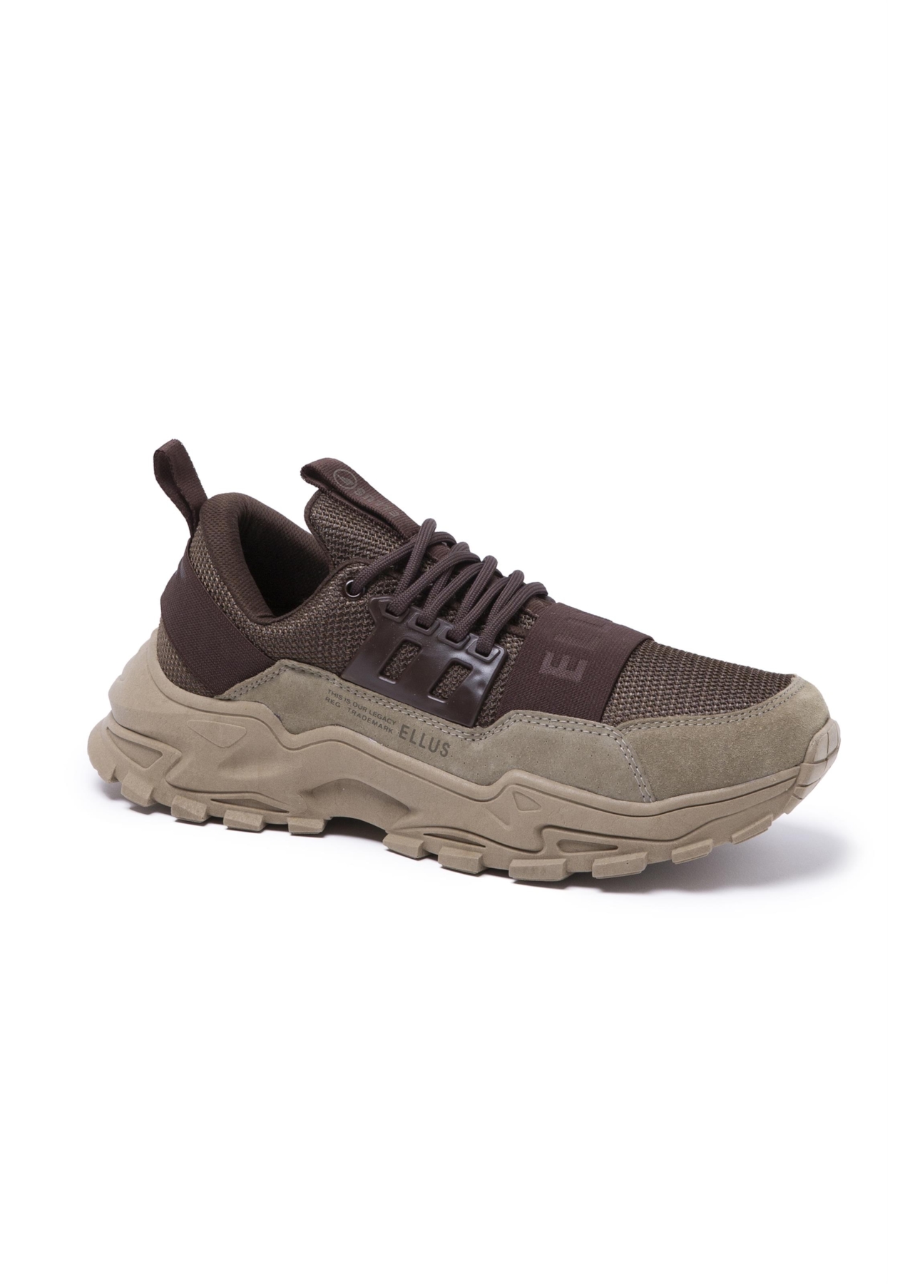 Tenis Ellus Trekking Bicolor Tabaco