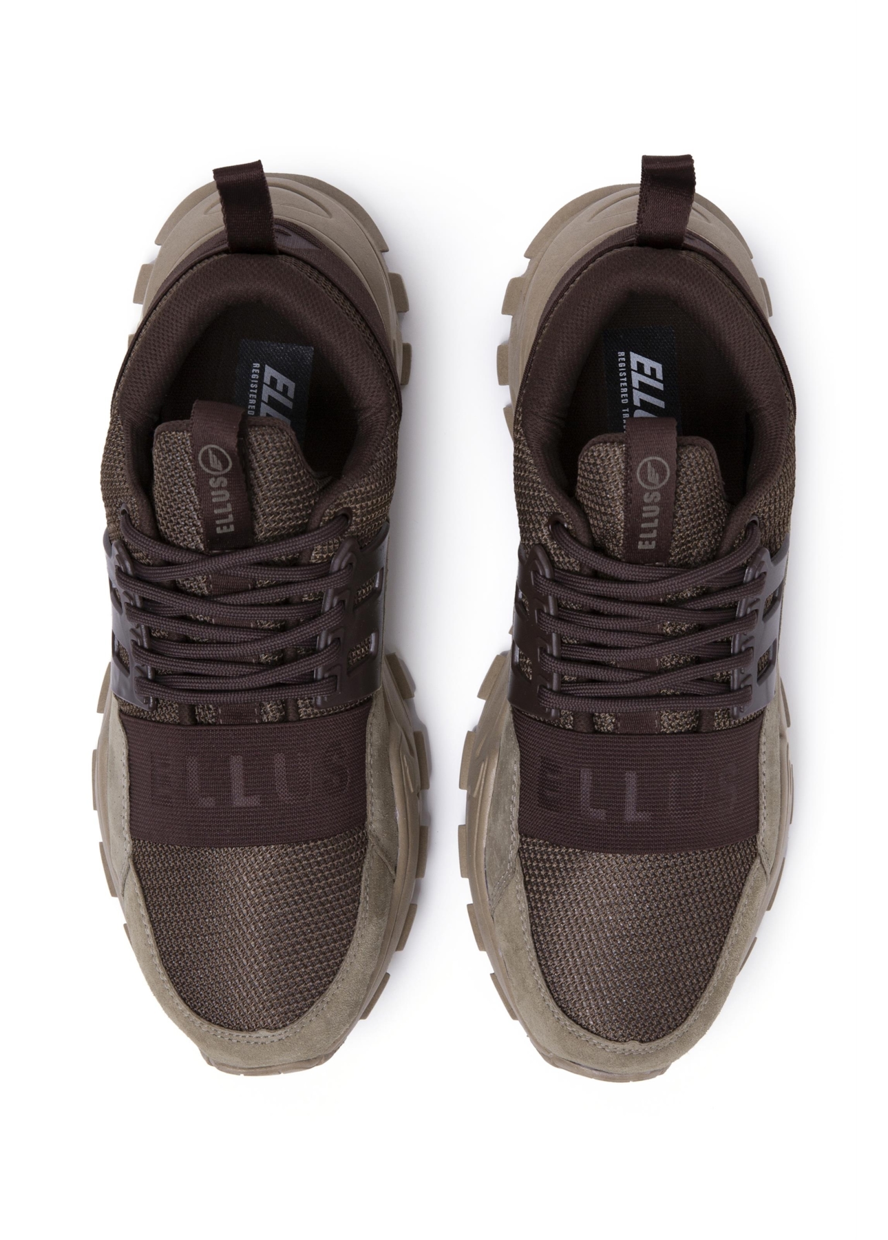 Tenis Ellus Trekking Bicolor Tabaco