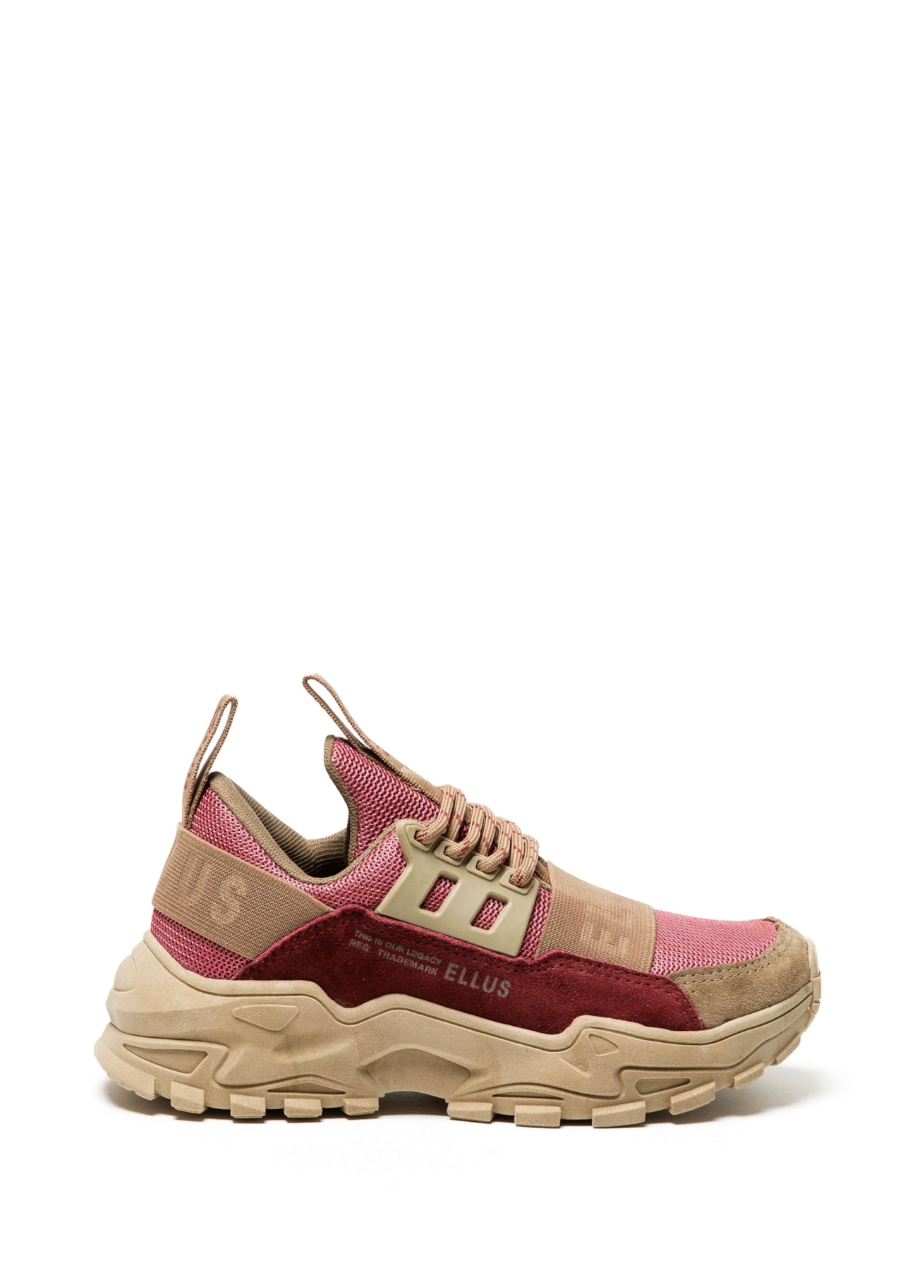 Tênis Ellus Trekking Mesh Rosa Velho