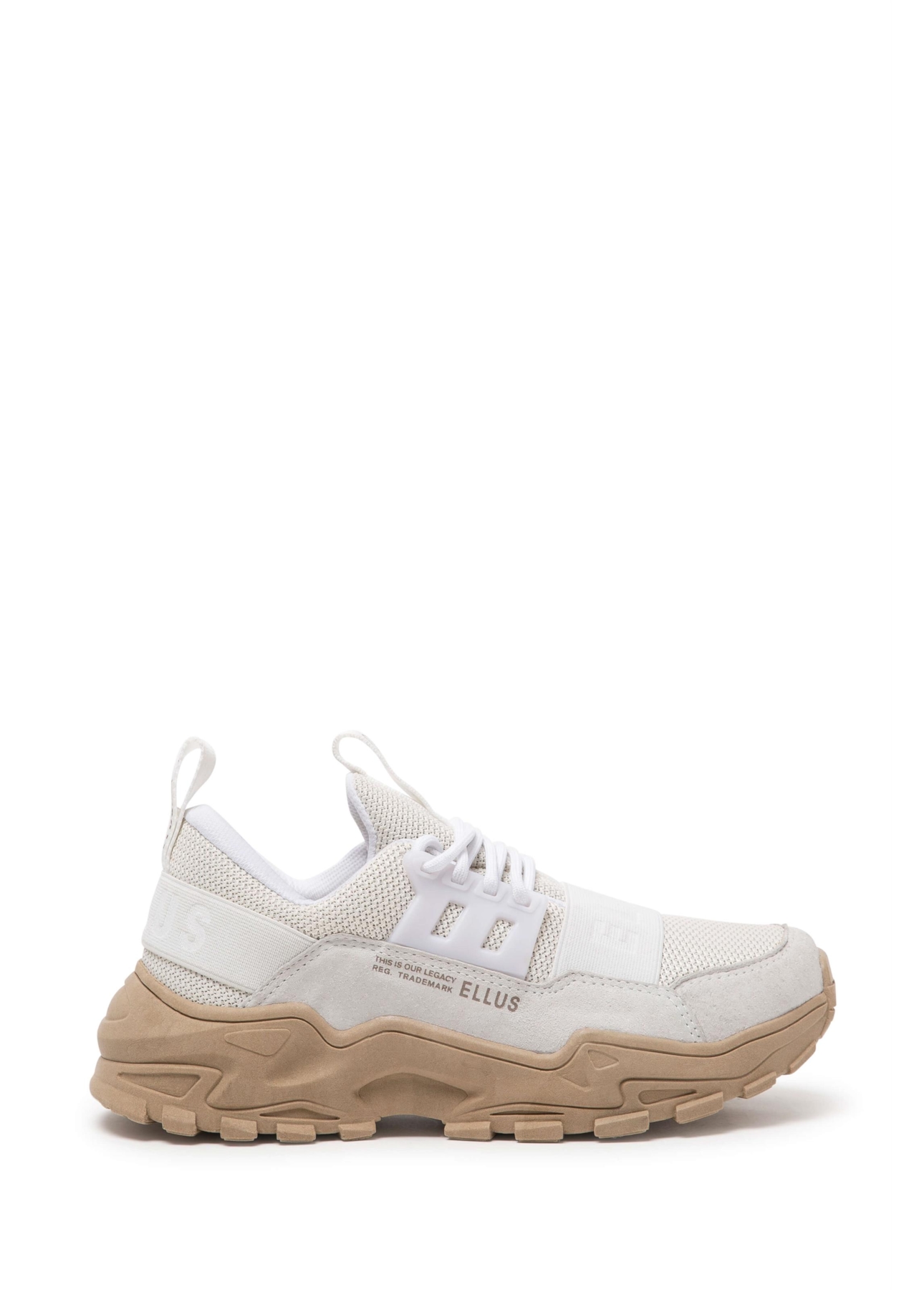 Tênis Ellus Trekking Off White