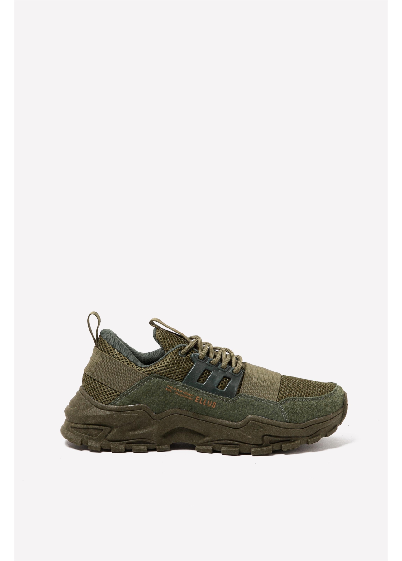 Tênis Ellus Trekking  Verde Militar