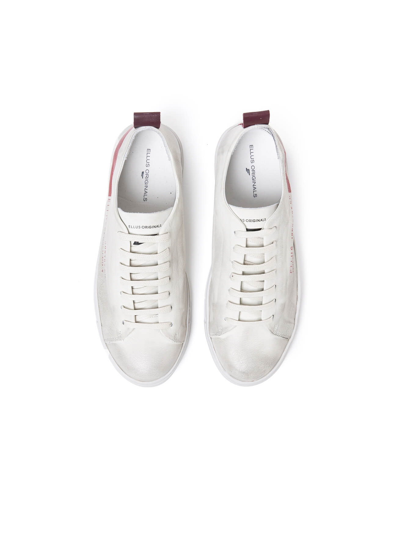 Tenis Ellus Walker New Ii  Cereja