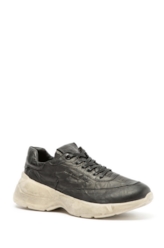 Tenis King Burbber Leather Edges  Preto