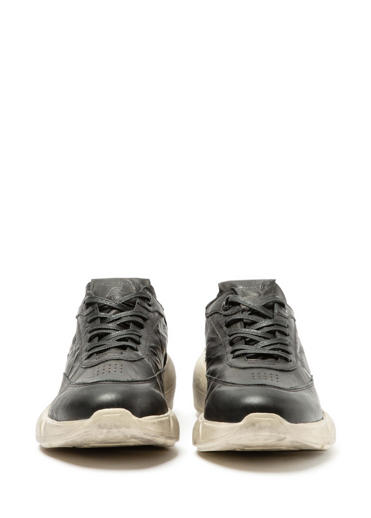 Tenis King Burbber Leather Edges  Preto