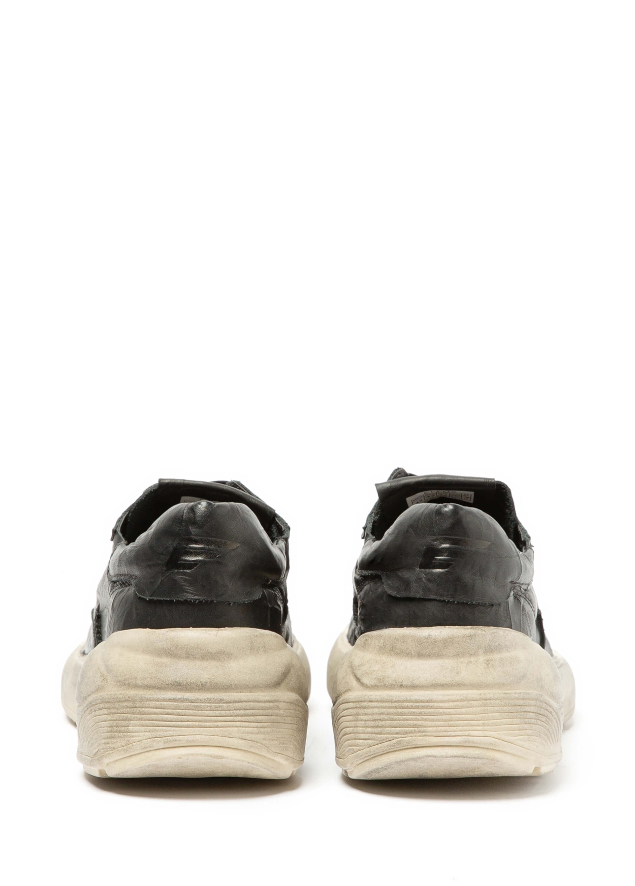 Tenis King Burbber Leather Edges  Preto