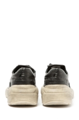 Tenis King Burbber Leather Edges  Preto