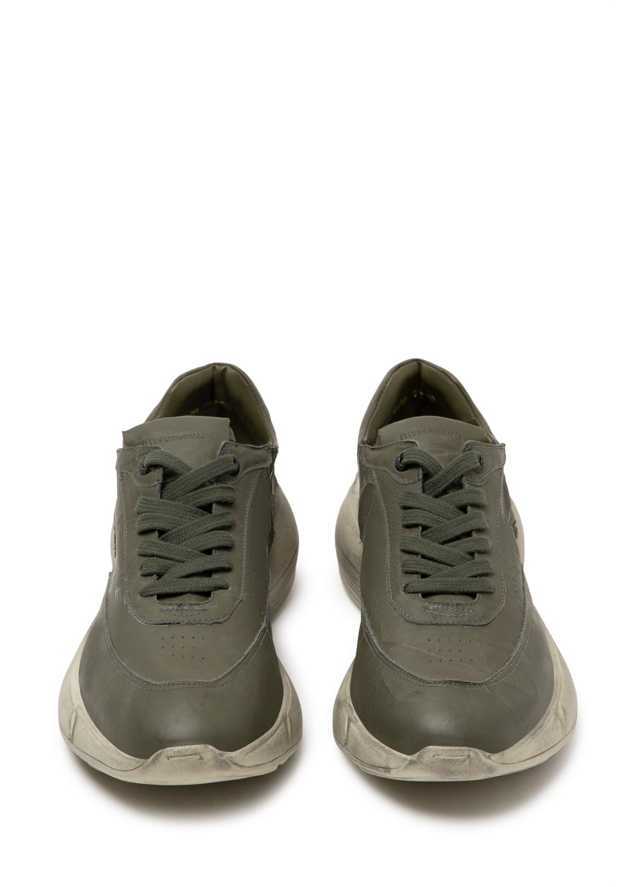 Tênis King Rubber Leather Edges Musgo