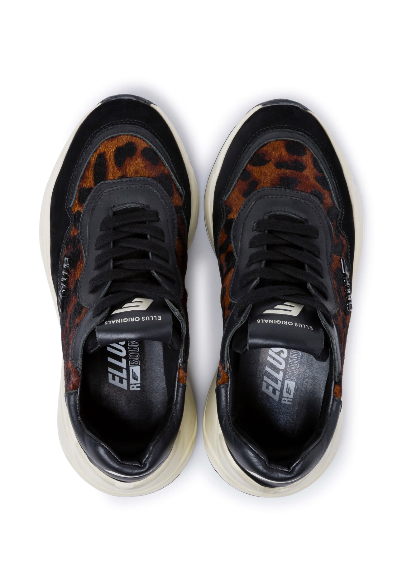 Tênis King Rubber Patchwork Onça Caramelo