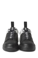 Tênis New Wave Double Couro Napa Preto