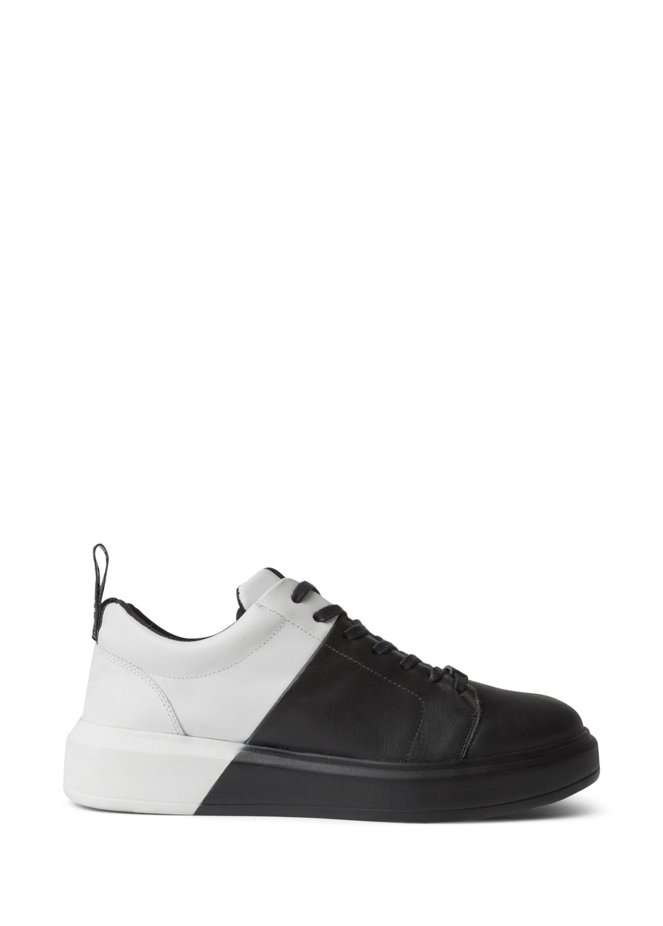 Tênis New Wave Double Couro Napa Preto
