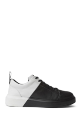 Tênis New Wave Double Couro Napa Preto