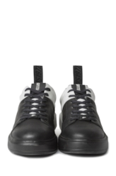 Tênis New Wave Double Couro Napa Preto