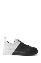 Tênis New Wave Double Couro Napa Preto