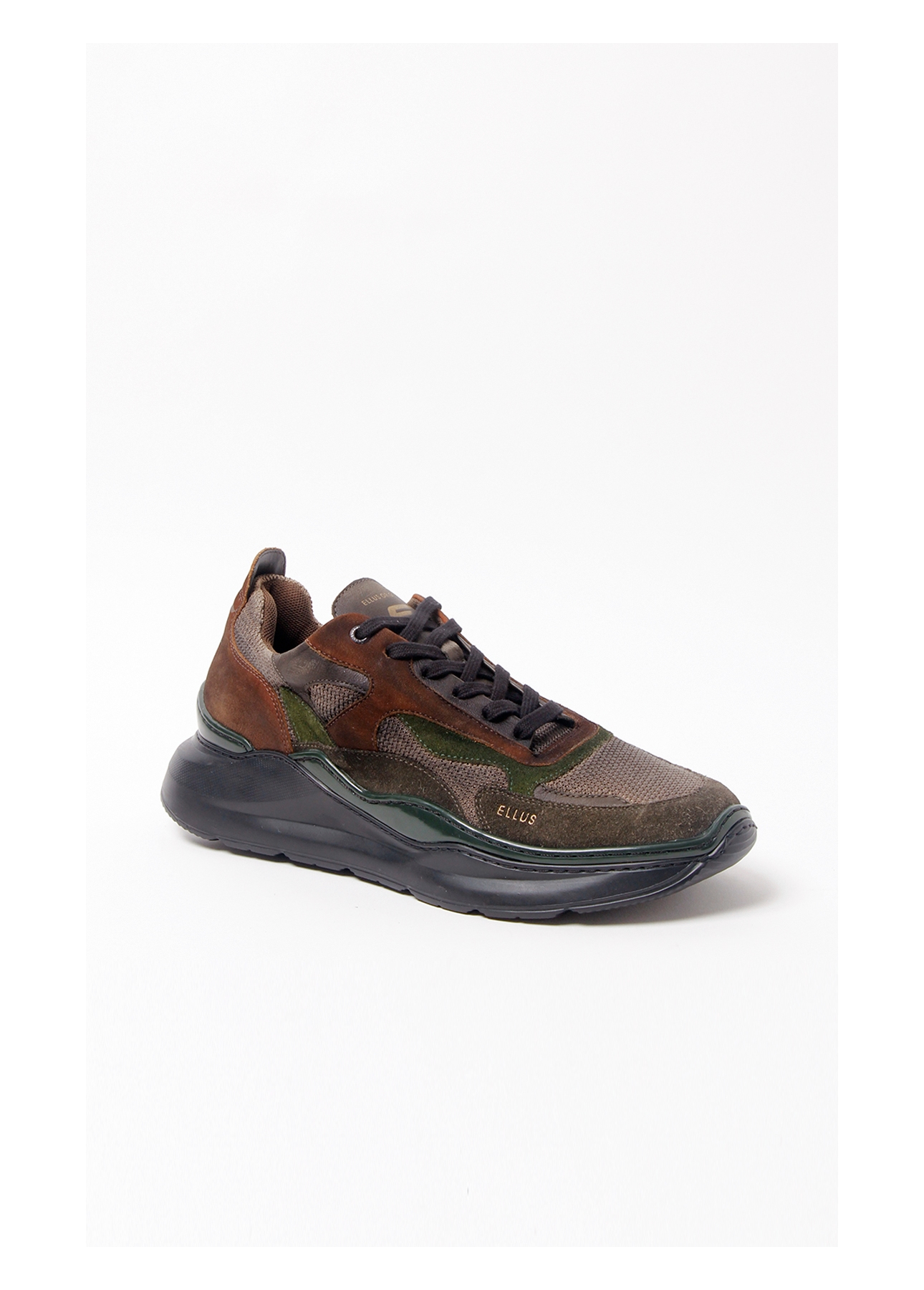 Tênis Racer Ellus Verde Militar