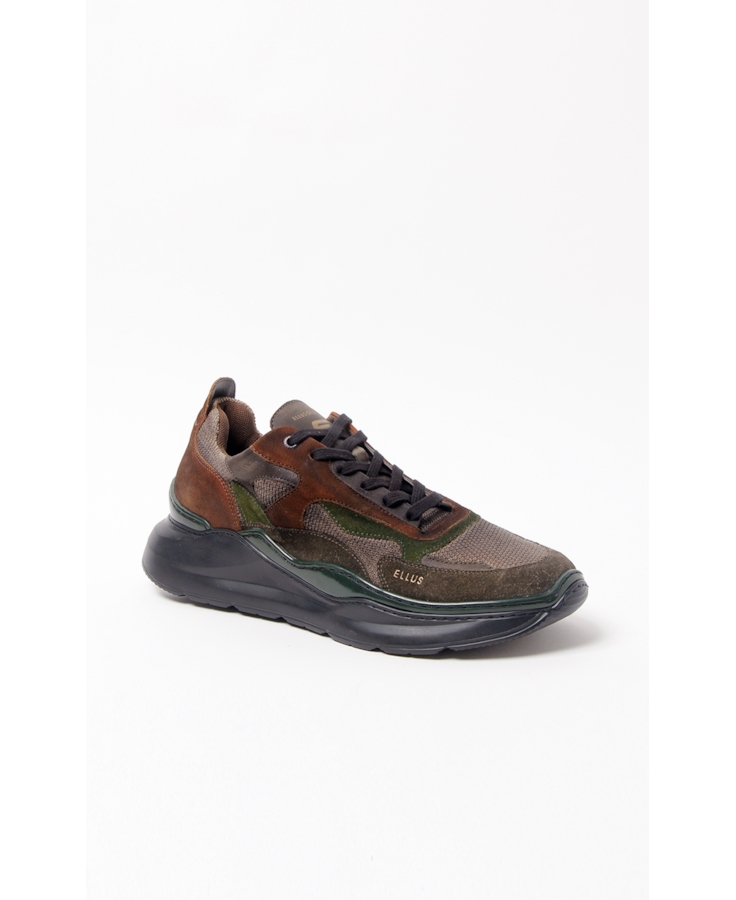 Tênis Racer Ellus Verde Militar