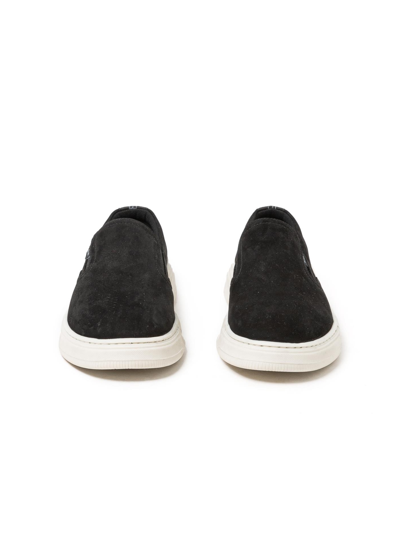 Tenis Slip On Leather Max Sneaker Ellus Preto