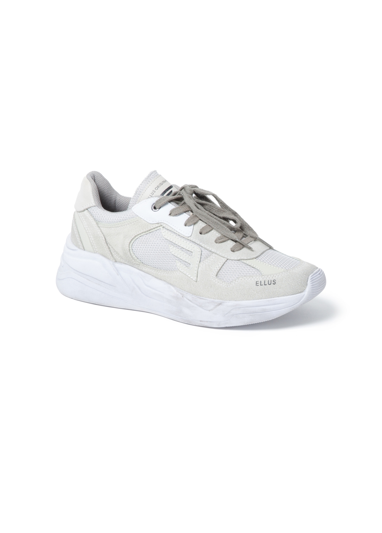 Tenis Tennet Ellus Cinza Claro
