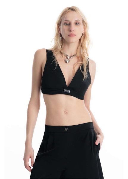 Top Albi Strappy Preto
