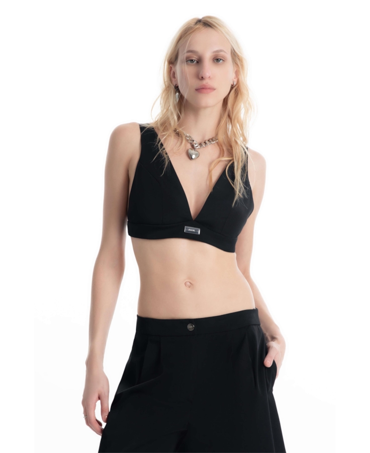 Top Albi Strappy Preto