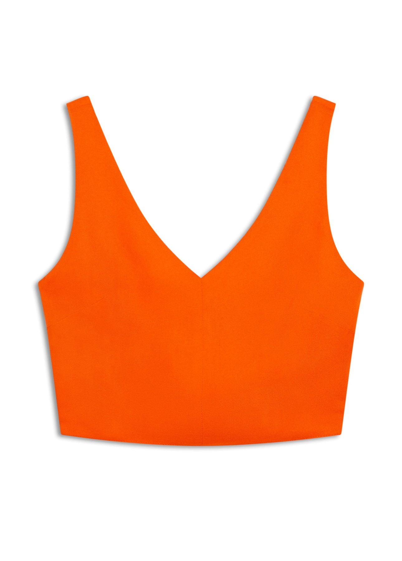 Top Alça Larga Laranja