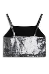 Top Ellus Paete Squares Charcoal