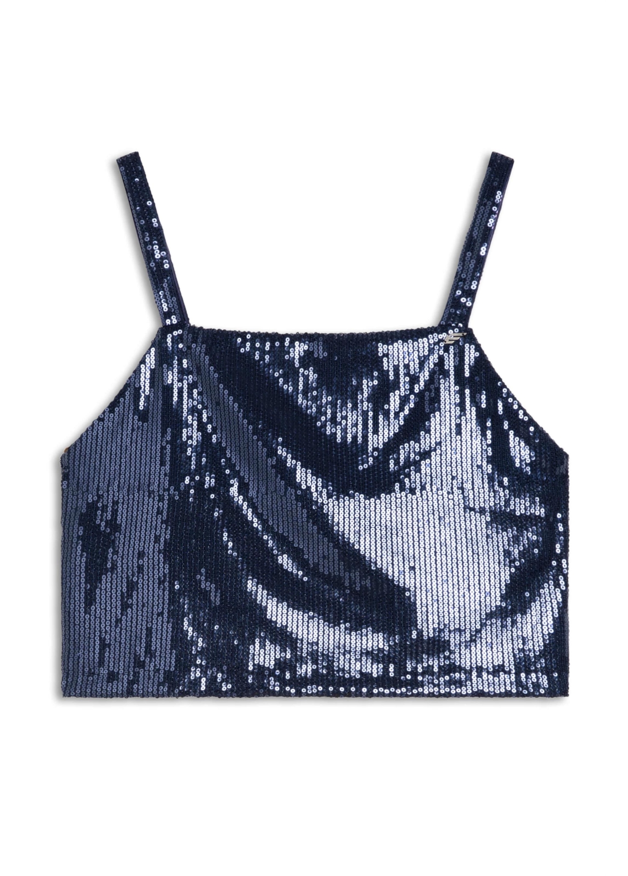 Top Ellus Paete Squares Marinho