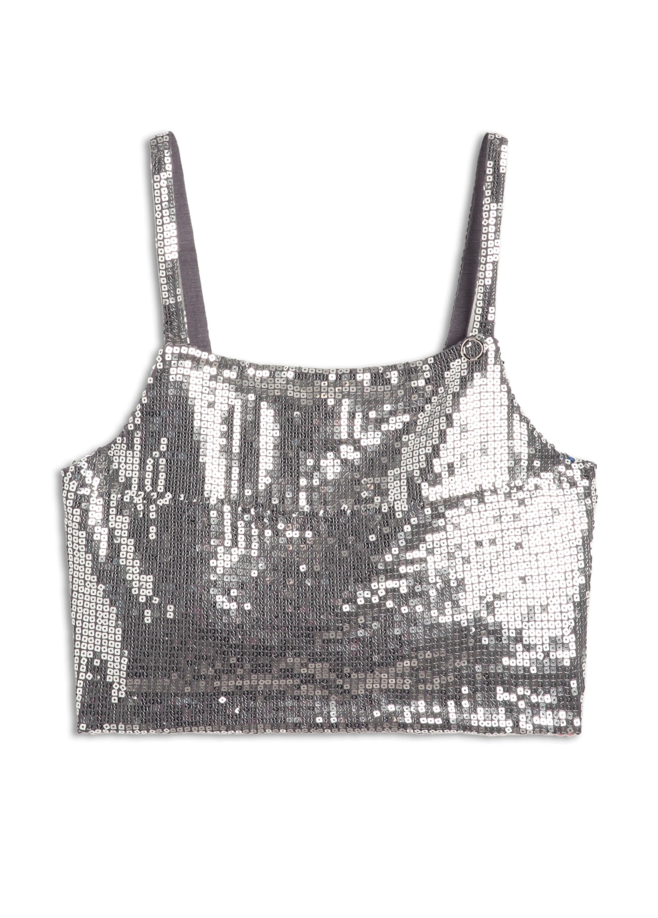 Top Ellus Paete Squares Prata