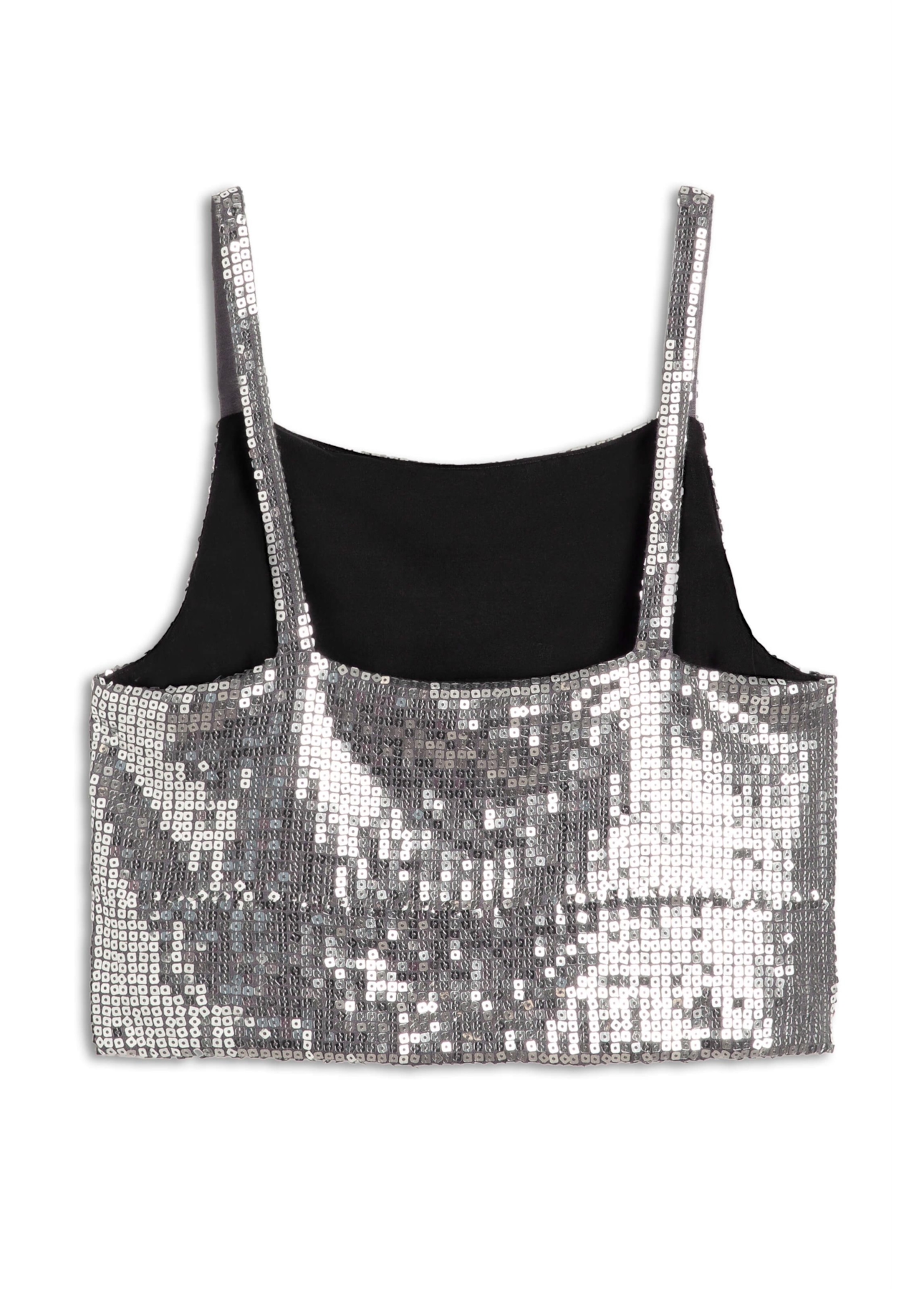 Top Ellus Paete Squares Prata