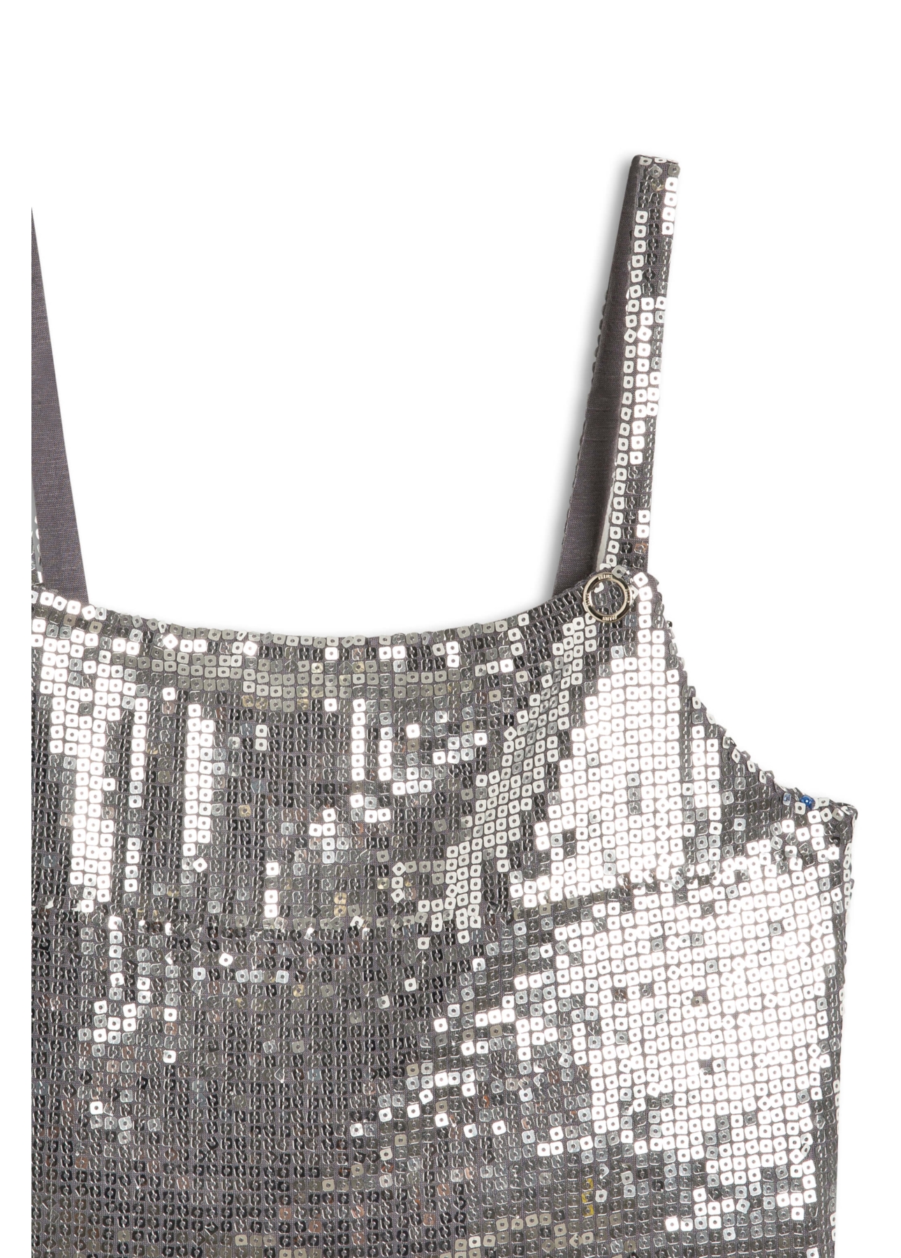 Top Ellus Paete Squares Prata