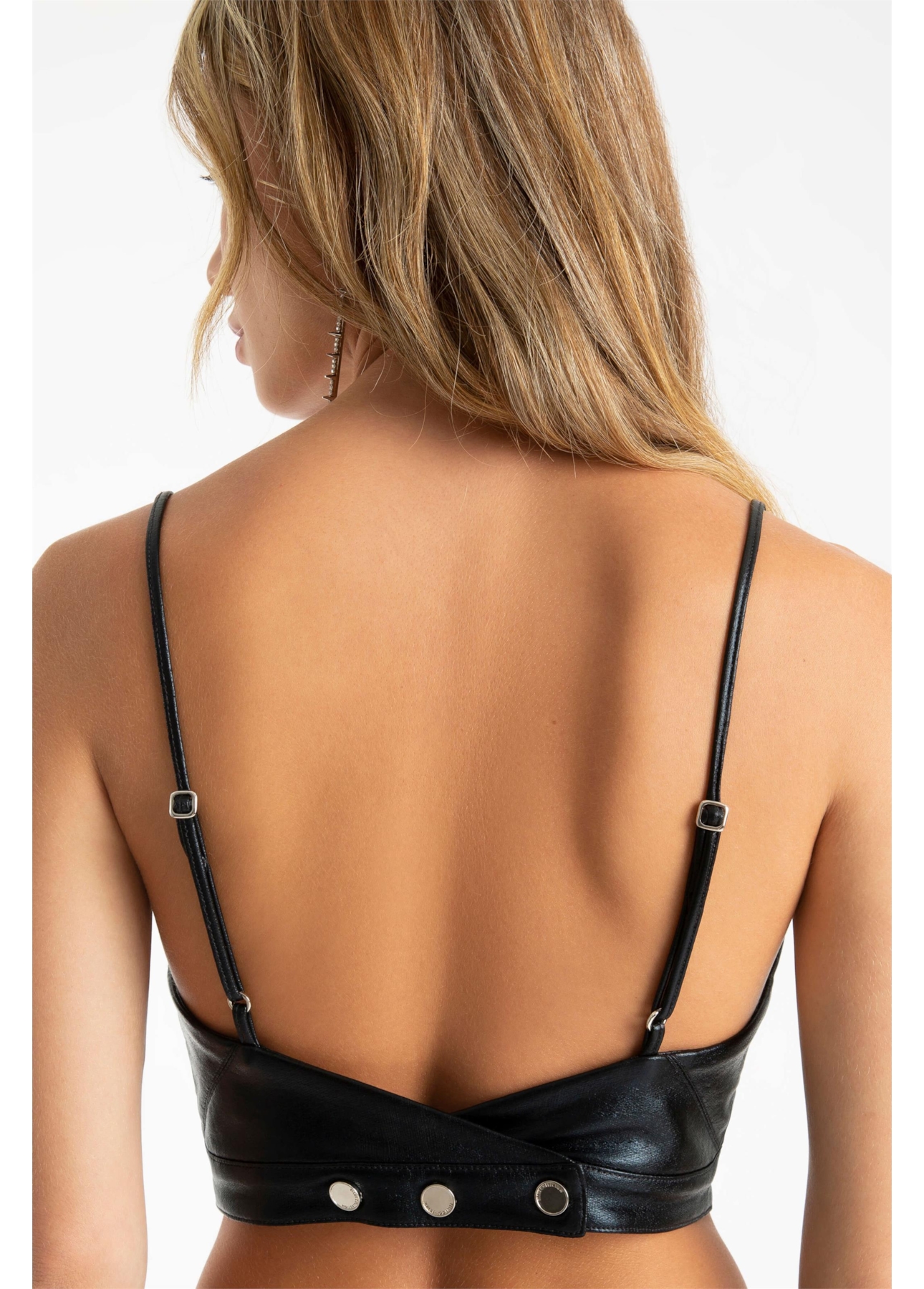 Top Ellus Soft Vinil Preto