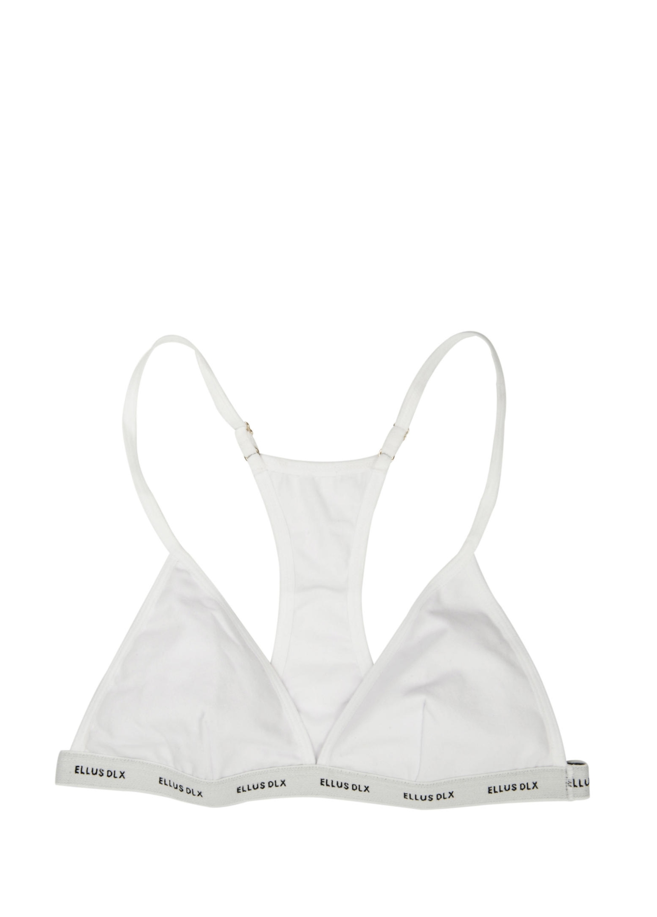 Top Nadador Elastico Algodao Branco