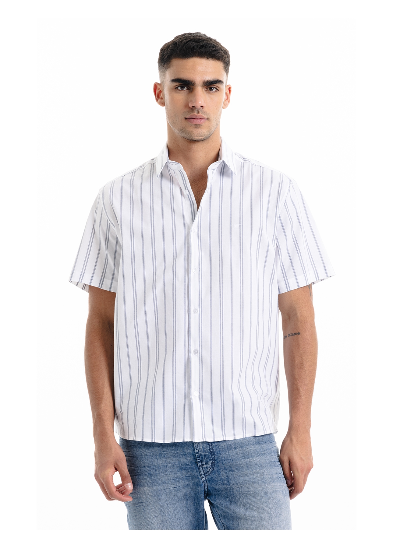 Tricoline Ly Ft Dark Strp Surf Fusion Mc Branco