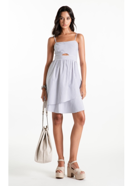Tricoline Strappy Knee Lilas