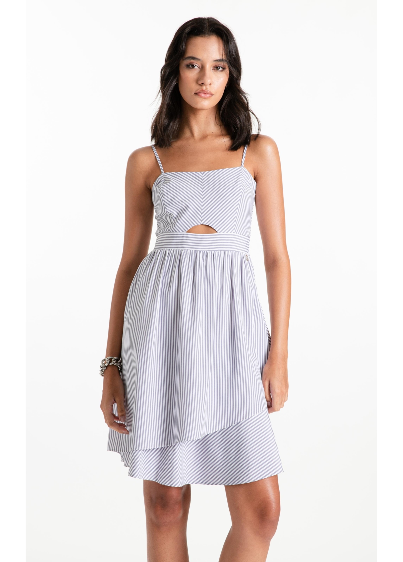 Tricoline Strappy Knee Lilas