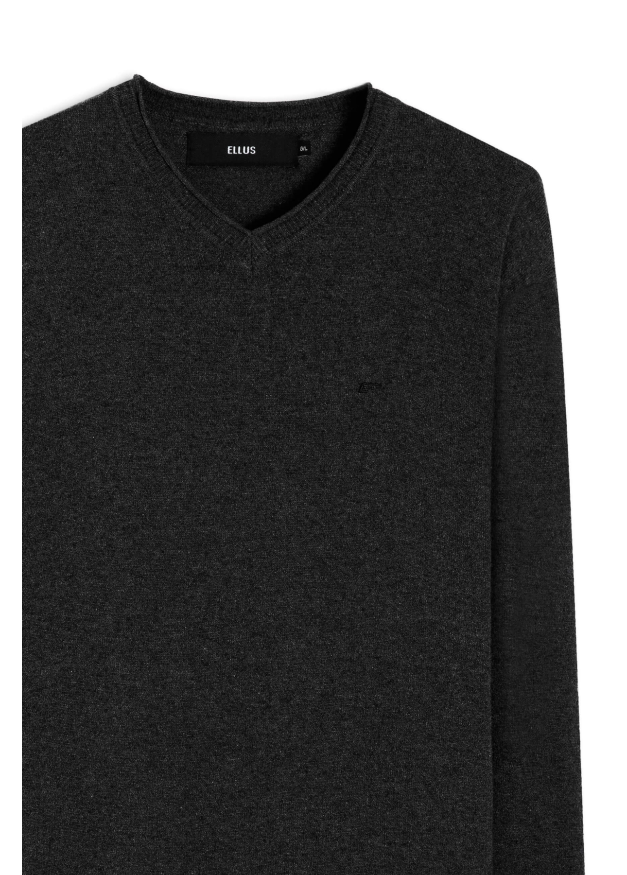 Tricot Basic Classic Ellus Preto