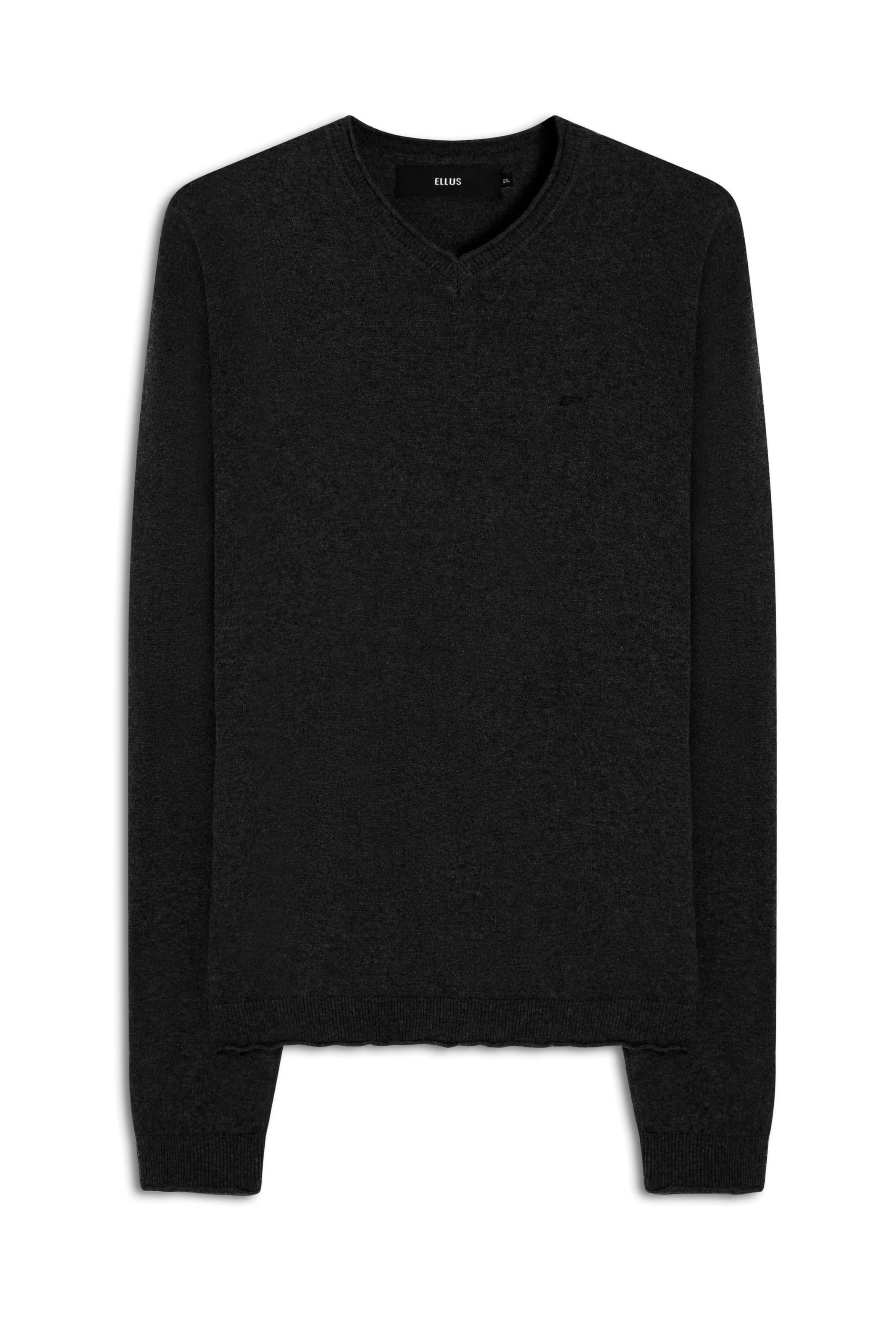 Tricot Basic Classic Ellus Preto